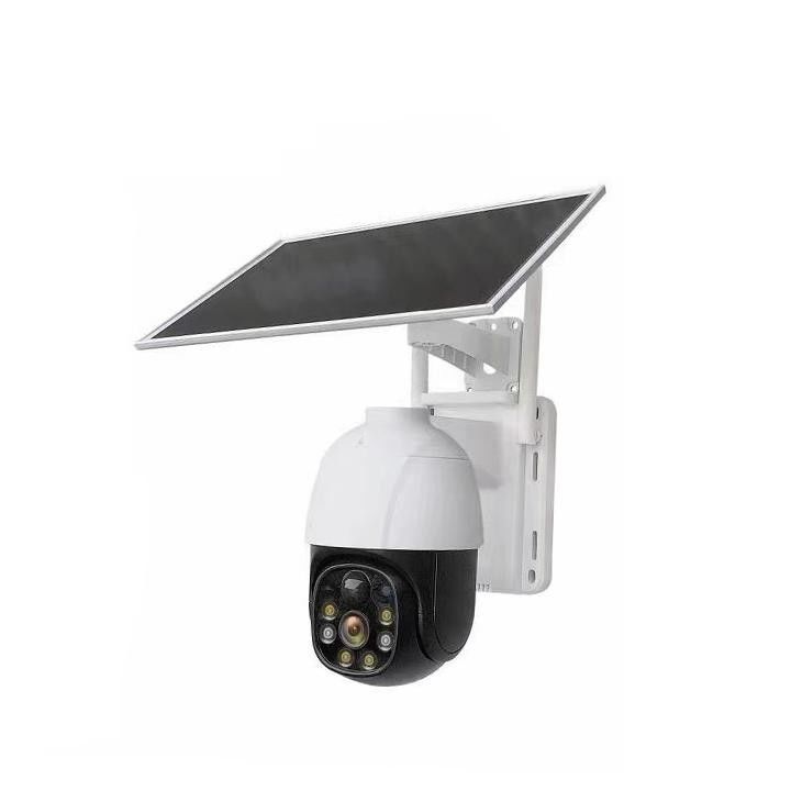 CE 2MP IP WiFi Ηλιακή κάμερα ασφαλείας PTZ 360 μοίρες H.265 ασύρματη