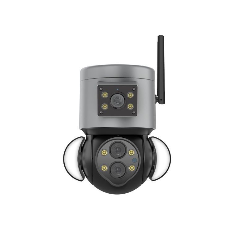 Πλήρης χρώμα IP65 Ασύρματη κάμερα CCTV PTZ Ευφυής κάμερα ασφαλείας Παρακολούθηση κίνησης